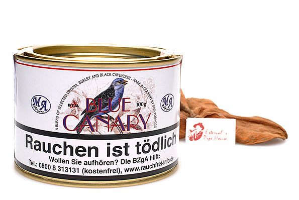 Michael Apitz Blue Canary Pipe tobacco 100g Tin Michael Apitz Blue Canary Pipe tobacco 100g Tin